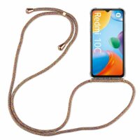 Handykette für Xiaomi Redmi 10C Handyhülle mit Band Hülle Handy Tasche in Rainbow