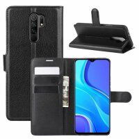 Xiaomi Redmi 9 Hülle Handy Tasche Flip Cover Wallet...