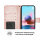 Schutz Hülle Xiaomi Redmi Note 10 Handy Tasche Flip Case Etui Schale TPU Wallet Rosegold
