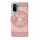 Schutz Hülle Xiaomi Redmi Note 10 Handy Tasche Flip Case Etui Schale TPU Wallet Rosegold