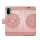Schutz Hülle Xiaomi Redmi Note 10 Handy Tasche Flip Case Etui Schale TPU Wallet Rosegold