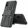 Schutz Hülle Xiaomi Handy Tasche Case Cover Silikon Schale Outdoor Handyhülle BF Xiaomi Redmi 9A Schwarz