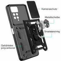 Handyhülle Xiaomi Redmi Note11Pro Handy Tasche Hülle Outdoor Case Silikon Bumper