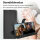 Klapphülle für Samsung Galaxy A55 5G (Schwarz) - Handyhülle PU Leder Hülle Case