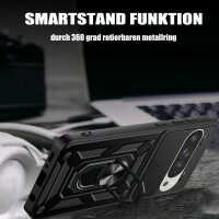 Outdoor Panzer Hülle für Google Pixel 9 / 9 Pro Handyhülle mit Kameraschutz Case Schwarz