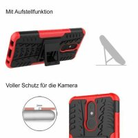LG K30 2019 Hülle Outdoor Handy Tasche Case Cover Schutzhülle Handyhülle Schale