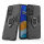 Hülle für Xiaomi Redmi Note 11 / 11S, Schutzhülle Ring Case Silikon Cover Bumper Schwarz