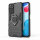 Hülle für Xiaomi Redmi Note 11 / 11S, Schutzhülle Ring Case Silikon Cover Bumper Schwarz