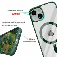 Handyhülle für Apple iPhone 14 Pro Max - Magnet Case Waldgrün