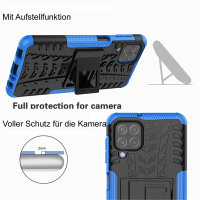 Schutz Hülle für Samsung Galaxy A22 4G Handyhülle Handytasche Outdoor in Blau