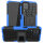 Schutz Hülle für Samsung Galaxy A22 4G Handyhülle Handytasche Outdoor in Blau