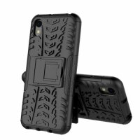 Outdoor Case Panzer Hülle Cover Huawei Handytasche Schutzhülle Handyhülle Handy Schwarz Y5 2019