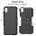 Outdoor Case Panzer Hülle Cover Huawei Handytasche Schutzhülle Handyhülle Handy Schwarz Y5 2019