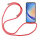 Handykette für Samsung Galaxy A34 5G Handyhülle mit Band Case Hülle mit Kordel Rot