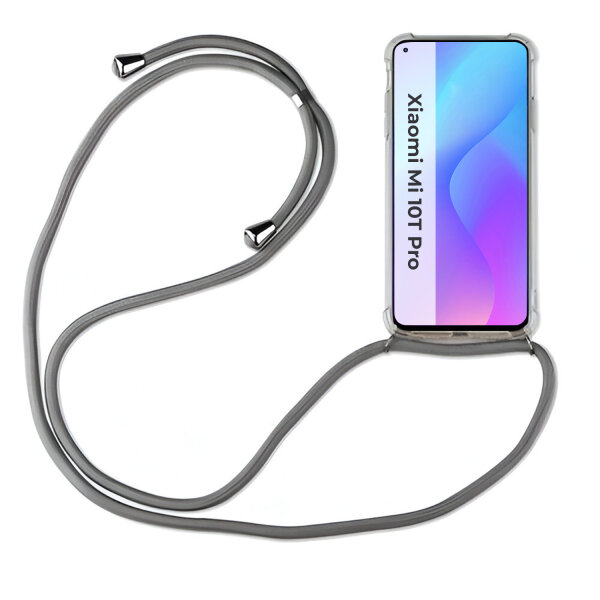 Handykette Xiaomi Mi 10T Pro Handyhülle mit Band Hülle Kordel Handy Tasche Cover