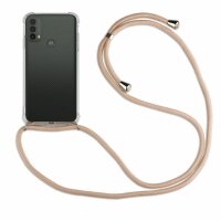 Handykette Motorola Moto E20 E30 E40 Handyhülle mit Band Hülle Handy Tasche