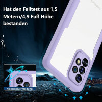 360° Grad Hülle für Samsung Galaxy A53 5G vollschutz Integriertem Displayschutz Rosa