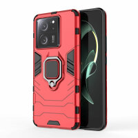 Hülle Xiaomi 13T / 13T Pro Handyhülle Drehbar Ringhalter Magnet Bumper Case Rot