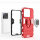 Hülle Xiaomi 13T / 13T Pro Handyhülle Drehbar Ringhalter Magnet Bumper Case Rot