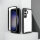 Hülle für Samsung Galaxy S24 Handyhülle 2 Teilig Bumper Case mit Kantenschutz  Schwarz