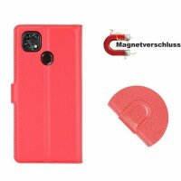 ZTE Handy Tasche Flip Cover Case Buch Klapp Schutz Hülle Etui Wallet Buchtasche ZTE Blade A5 2019 Rot