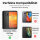 Handy Tasche Lenovo Motorola Panzer Hülle Hybrid Case Cover Schutzhülle Bumper Motorola Moto E5 Play Schwarz