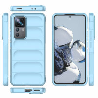 betterfon Airbag Case für Xiaomi 12T Pro 5G Hülle Handyhülle Silikon Case  Hellblau