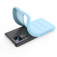 betterfon Airbag Case für Xiaomi 12T Pro 5G Hülle Handyhülle Silikon Case  Hellblau