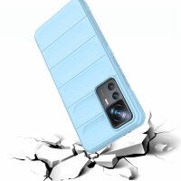 betterfon Airbag Case für Xiaomi 12T Pro 5G Hülle Handyhülle Silikon Case  Hellblau