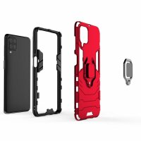 Handy Tasche für Samsung Galaxy Ring Case Hülle Outdoor TPU Back Cover Bumper  Galaxy A52 4G / 5G Rot