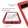 Hülle für Google Pixel 7 / 7 Pro Handyhülle Cover 2-teilig TPU Body Bumper Case  Rot Google Pixel 7 Pro