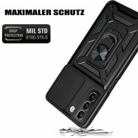 Handyhülle Für Samsung S22 Handy Tasche Hülle Outdoor Case TPU Silikon Bumper