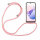 Handykette Xiaomi Redmi 13C / Poco C65 Handyhülle mit Band Hülle mit Kordel Rosa