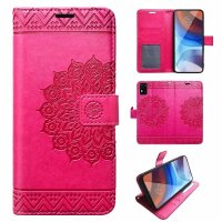 Handy Tasche für ZTE Blade Hülle Schutzhülle Klapphülle Flip Case Schale Etui BF Pink Blade A51