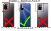 Schutz Hülle Xiaomi Handy Tasche Case Cover Silikon Schale Outdoor Handyhülle BF Xiaomi Redmi Note 10 5G Schwarz