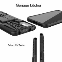 Schutz Hülle Xiaomi Handy Tasche Case Cover Silikon Schale Outdoor Handyhülle BF Xiaomi Redmi Note 10 5G Schwarz