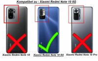Schutz Hülle Xiaomi Handy Tasche Case Cover Silikon Schale Outdoor Handyhülle BF Xiaomi Redmi Note 10 5G Schwarz