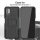 Schutz Hülle Xiaomi Handy Tasche Case Cover Silikon Schale Outdoor Handyhülle BF Xiaomi Redmi Note 10 5G Schwarz