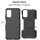 Schutz Hülle Xiaomi Handy Tasche Case Cover Silikon Schale Outdoor Handyhülle BF Xiaomi Redmi Note 10 5G Schwarz