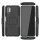 Schutz Hülle Xiaomi Handy Tasche Case Cover Silikon Schale Outdoor Handyhülle BF Xiaomi Redmi Note 10 5G Schwarz