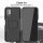 Schutz Hülle Xiaomi Handy Tasche Case Cover Silikon Schale Outdoor Handyhülle BF Xiaomi Redmi Note 10 5G Schwarz
