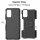 Schutz Hülle Xiaomi Handy Tasche Case Cover Silikon Schale Outdoor Handyhülle BF Xiaomi Redmi Note 10 5G Schwarz