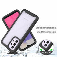 Hülle für Samsung Galaxy A33 5G, ( SM-A336B ) Handy Tasche Case Cover Bumper TPU Schwarz
