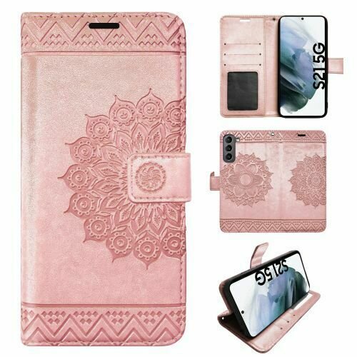 Handyhülle für Samsung Galaxy S21 5G Hülle Handy Tasche Flip Cover Case Etui TPU