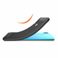Huawei Y7 2019 Handy Tasche Hybrid Case Cover Hülle Schutzhülle Handyhülle TPU