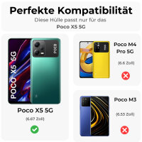 Hülle für Poco X5 5G, Xiaomi Redmi Note12 5G...