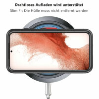 Panzer Hülle Handy Tasche 360 Grad TPU vollschutz mit Integriertem Displayschutz Samsung Galaxy S23+