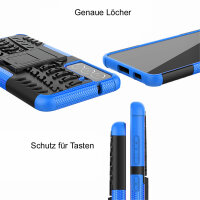 Schutz Hülle für Samsung Galaxy S21 FE 5G, SM-G990B Handy Tasche Bumper Case TPU Blau