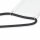 Handy Hülle mit Band Schutzhülle Handykette Seil Silikon Handy Tasche mit Schnur Samsung Galaxy A42 5G Schwarz