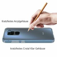 Xiaomi Hülle Durchsichtige Handy Tasche Stoßfeste Schutzhülle Handyhülle Cover Xiaomi Redmi Note 9